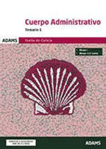 Temario 1 Cuerpo Administrativo Xunta de Galicia, de Varios autores | portada del libro
