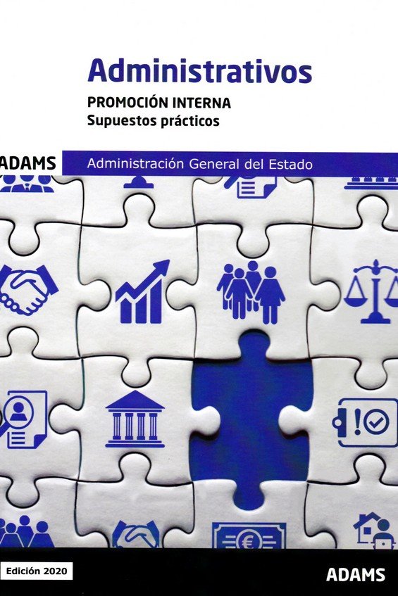 Supuestos Prácticos Administrativos, promoción interna, Administración General del Estado, de Varios autores | portada del li