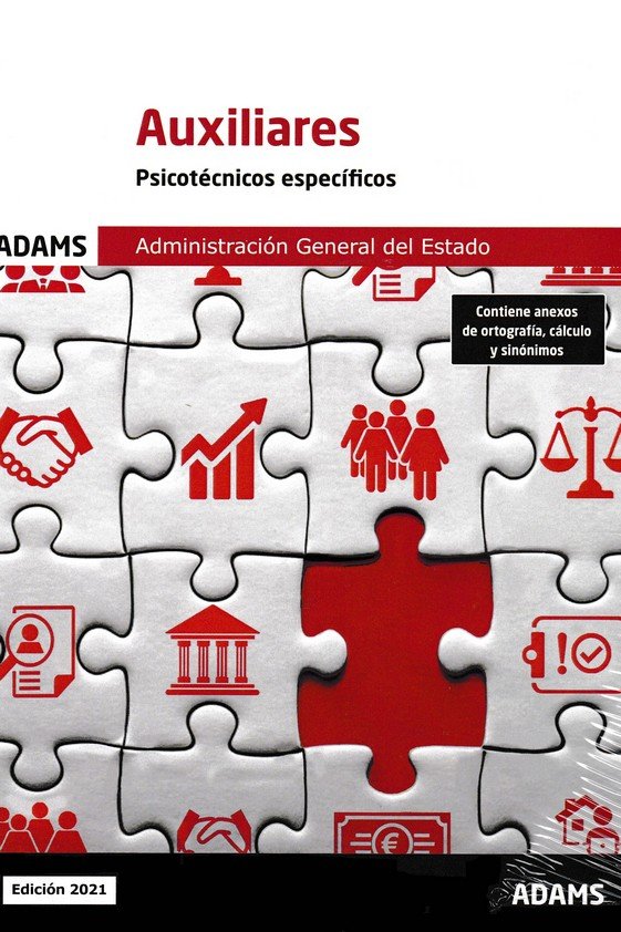 AUXILIARES - PSICOTECNICOS ESPECIFICOS, de VV.AA. | portada del libro