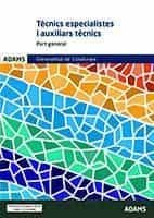 Temari general Tècnics especialistes Generalitat de Catalunya, de Varios autores | portada del libro