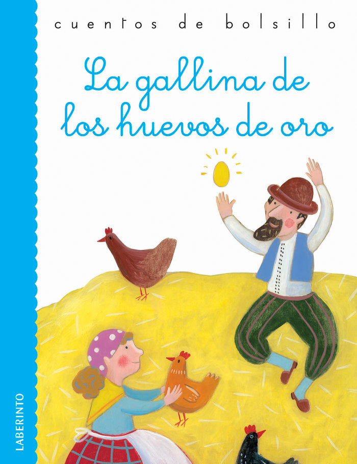 GALLINA DE LOS HUEVOS DE ORO, LA - CUENTOS DE BOLSILLO | portada del libro