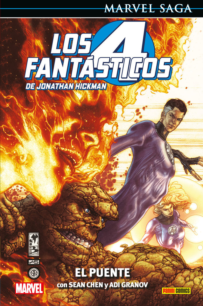 LOS 4 FANTASTICOS DE J. HICKMAN 01: EL PUENTE, de HICKMAN, JONATHAN | portada del libro