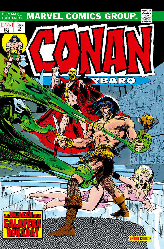 CONAN EL BARBARO (LA ETAPA MARVEL ORIGINAL 2), de THOMAS, ROY | portada del libro
