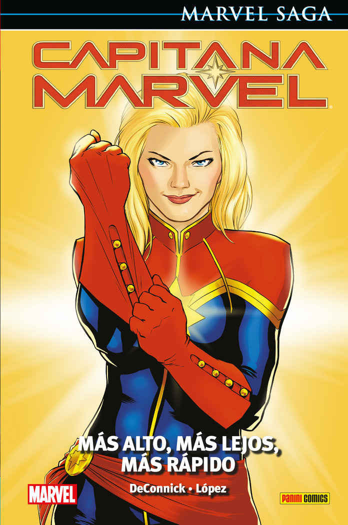 CAPITANA MARVEL 04 MAS ALTO MAS LEJOS MAS RAPIDO, de DAVID LOPEZ LOPEZ | portada del libro