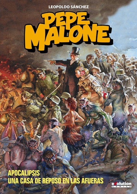 PEPE MALONE APOCALIPSIS, de LEOPOLDO SANCHEZ | portada del libro