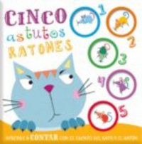 APRENDE CONTAR CINCO ASTUTOS RATONES | portada del libro