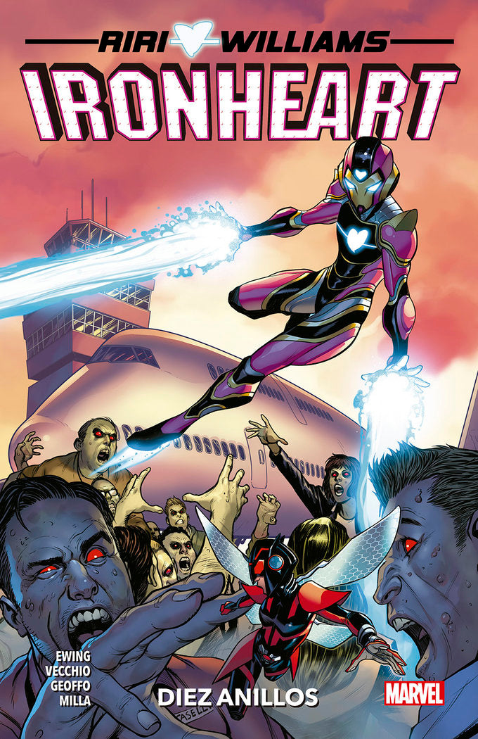 RIRI WILLIAMS: IRONHEART 02. DIEZ ANILLOS, de EWING | portada del libro