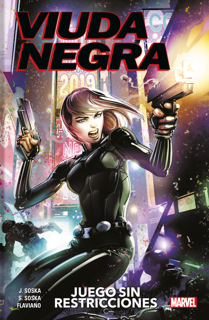 VIUDA NEGRA: JUEGO SIN RESTRICCIONES, de SOSKA | portada del libro