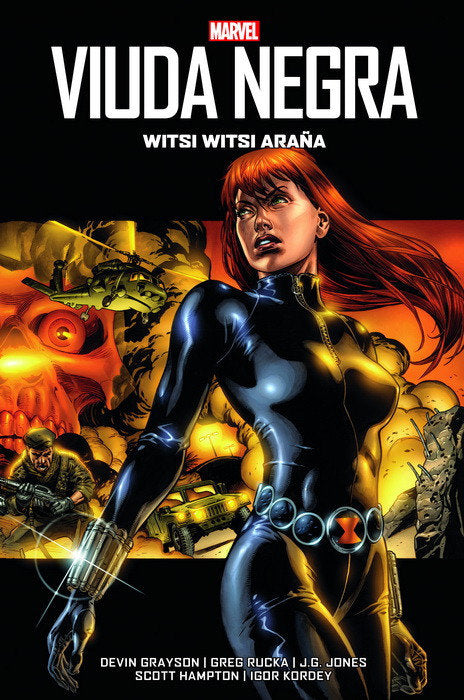 VIUDA NEGRA WITSI WITSI ARAÑA, de RUCKA, GREG | portada del libro