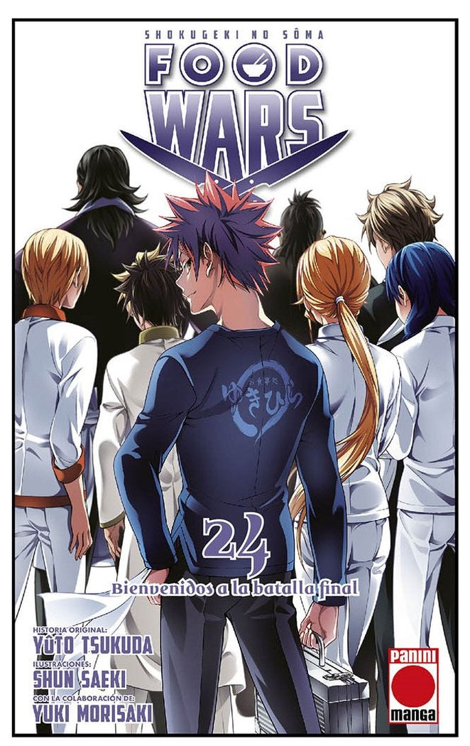 FOOD WARS 24, de TSUKUDA, YUTO | portada del libro
