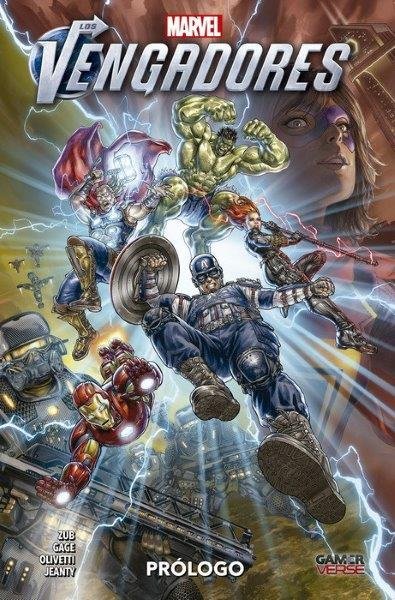 LOS VENGADORES GAMERVERSE PROLOGO, de DIAZ | portada del libro