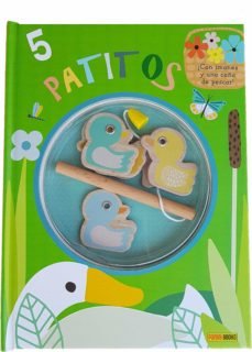 CINCO PATITOS.LIBRO JUEGO | portada del libro