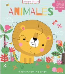 LIB PUZLE ANIMALES AMIGOS PUZLE | portada del libro