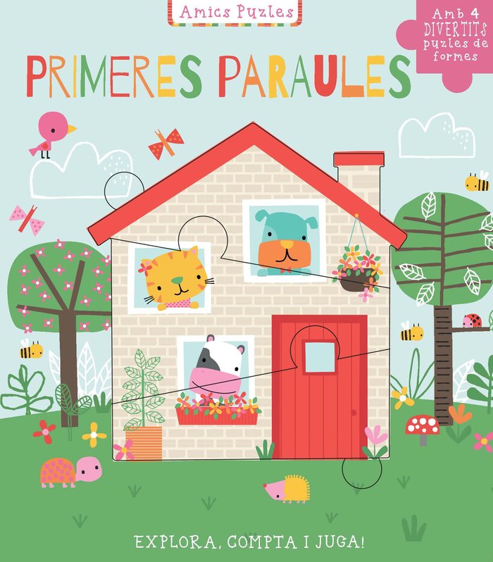 LIB PUZLE CAT PRIMERES PARAULES AMICS PU | portada del libro