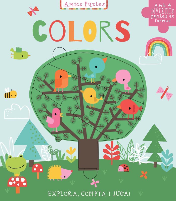 LIB PUZLE CAT COLORS AMICS PUZLE | portada del libro