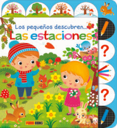 PEQUEÑOS DESCUBREN LAS ESTACIONES, de AA.VV. | portada del libro