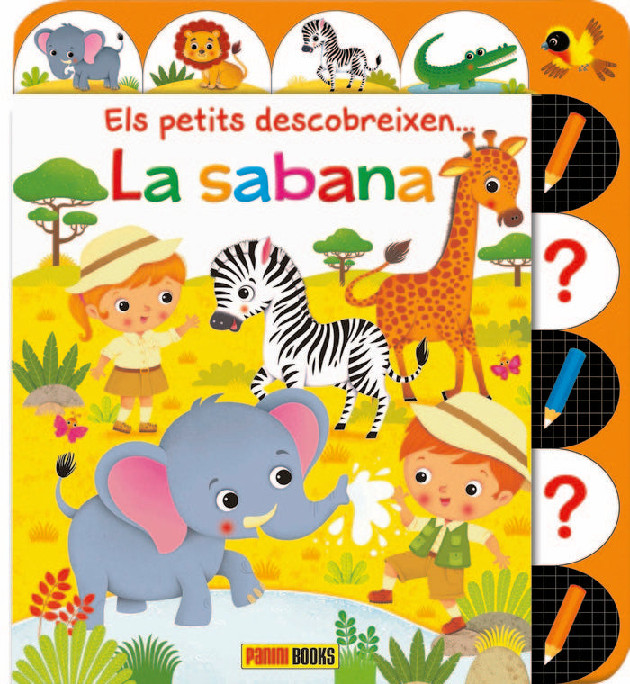 PETITS DESCOBREIXEN LA SABANA | portada del libro
