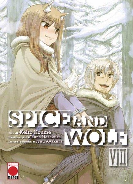 SPICE AND WOLF 08, de ISUNA HASEKURA | portada del libro