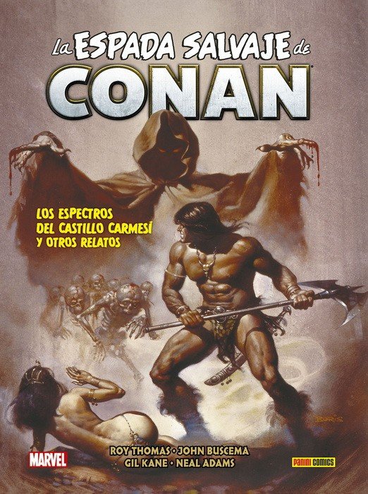 BIB CONAN V105 ESPECTROS CASTILLO CARMES, de THOMAS, ROY | portada del libro