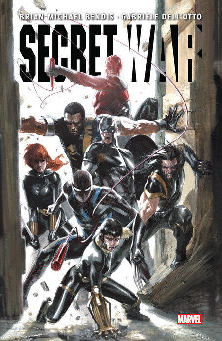 SECRET WAR INTEGRAL, de BENDIS | portada del libro