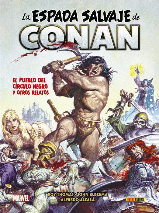 BIB CONAN V106 PUEBLO DEL CIRCULO NEGRO, de THOMAS,ROY | portada del libro