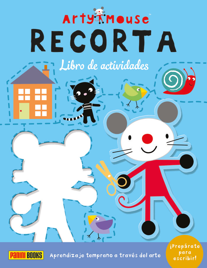 ARTY MOUSE - RECORTA, de AA.VV. | portada del libro
