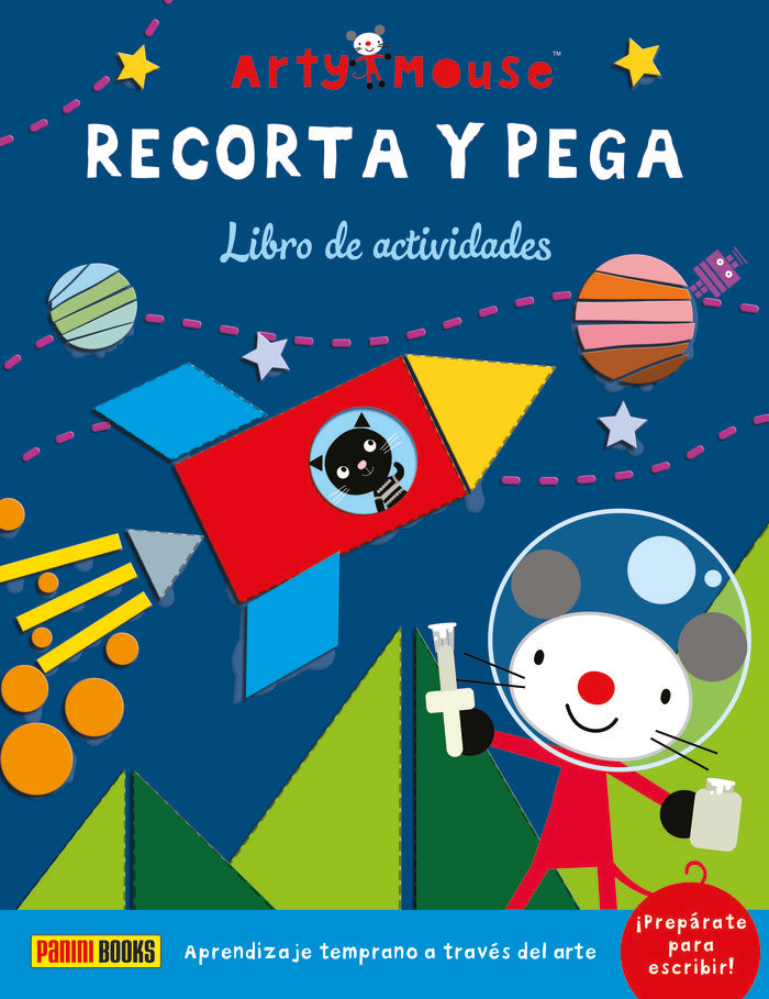 ARTY MOUSE - RECORTA Y PEGA, de AA.VV. | portada del libro