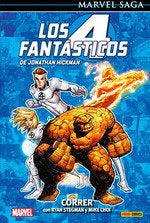 4 FANTASTICOS 09 MS CORRER, de HICKMAN | portada del libro