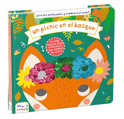GIRA Y CAMBIA UN PICNIC EN EL BOSQUE, de AA.VV. | portada del libro