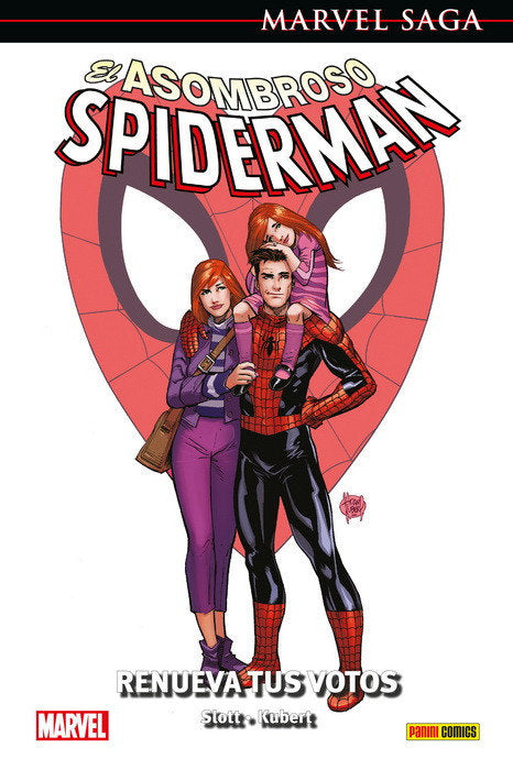 ASOM SPIDERMAN 50 MS RENUEVA TUS VOTOS, de KUBERT | portada del libro