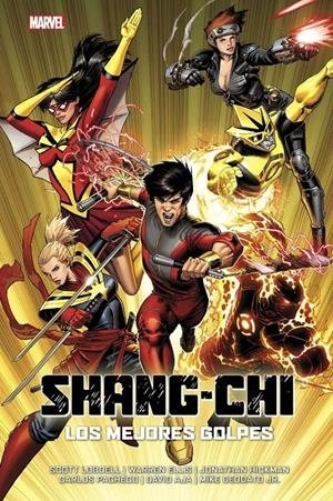 SHANG-CHI LOS MEJORES GOLPES, de AA.VV. | portada del libro