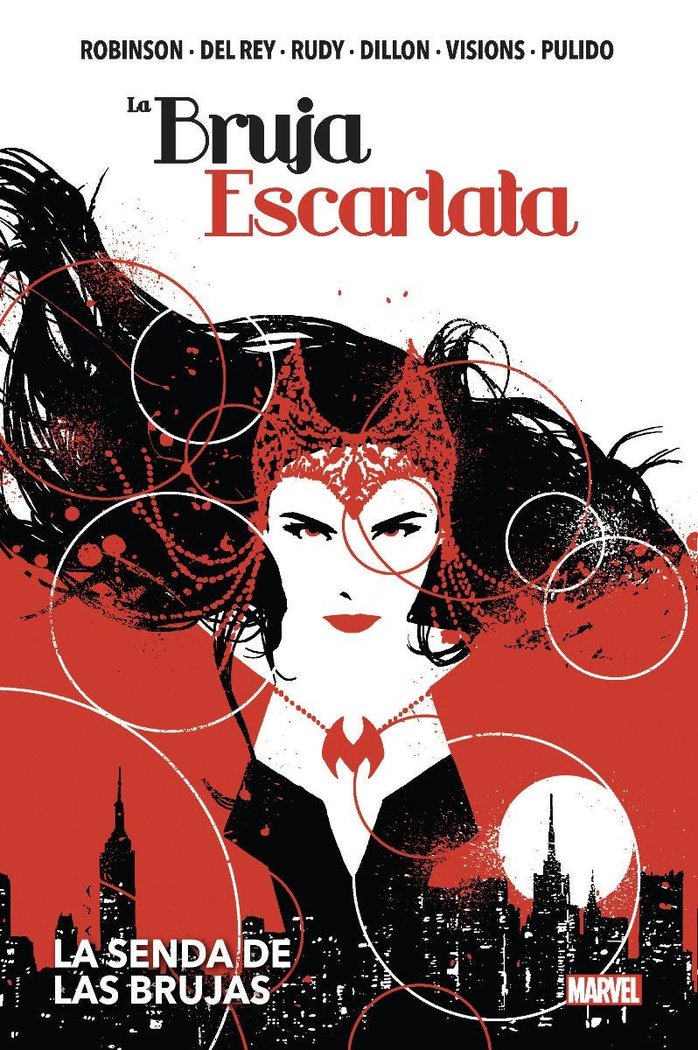 BRUJA ESCARLATA LA SENDA DE LAS BRUJAS, de ROBINSON | portada del libro