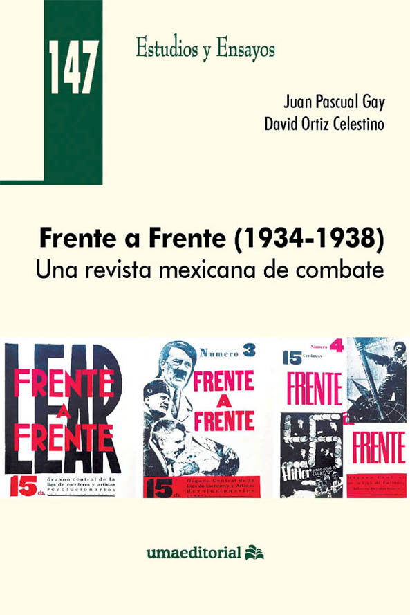 FRENTE A FRENTE (1934-1938), de JUAN PASCUAL GAY | portada del libro