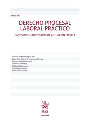 Derecho procesal laboral práctico, 2 edición, de Varios autores | portada del libro