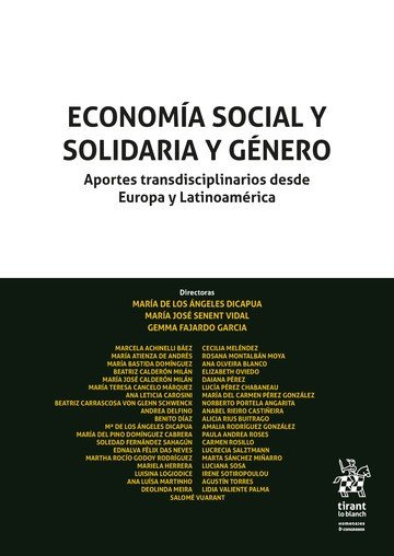 Economía Social y Solidaria y Género, de Dicapua | portada del libro