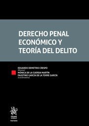 Derecho Penal Económico y Teoría del Delito, de Demetrio Crespo | portada del libro