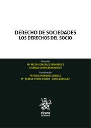 Derecho de Sociedades. Los Derechos del Socio, de Márquez Lobillo | portada del libro