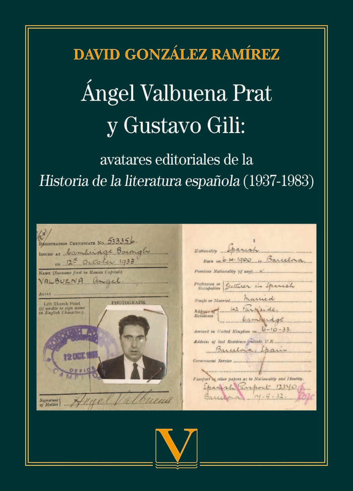 Ángel Valbuena y Gustavo Gili:, de González Ramírez, David | portada del libro
