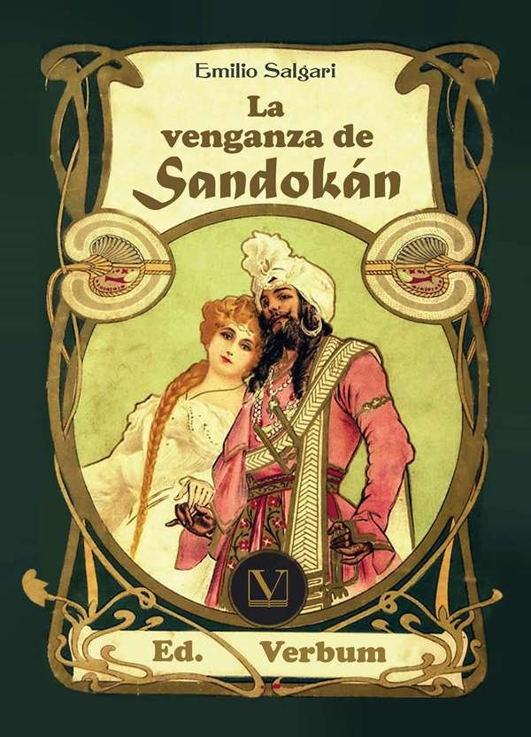 La venganza de Sandokán, de Salgari, Emilio | portada del libro