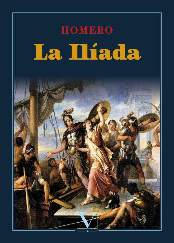 La Ilíada, de Homero | portada del libro