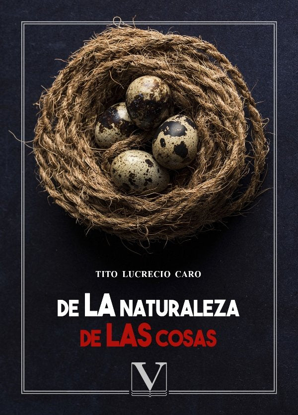 De la naturaleza de las cosas, de Lucrecio Caro, Tito | portada del libro