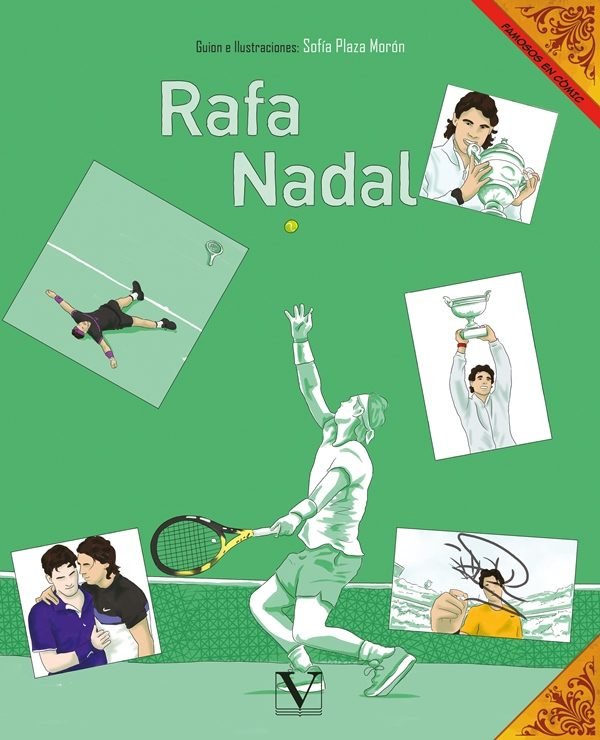 Rafa Nadal, de Plaza Moron, Sofía | portada del libro
