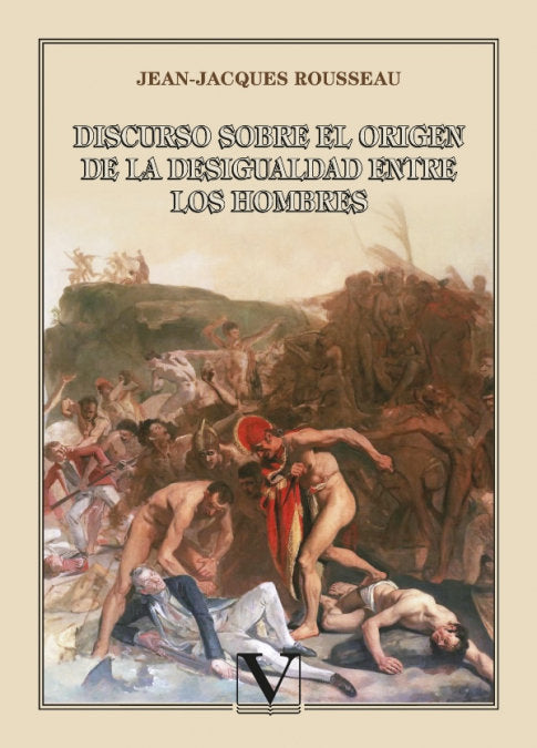 EL ORIGEN DE LA DESIGUALDAD ENTRE LOS HOMBRES, de ROUSSEAU, JEAN-JACQUES | portada del libro
