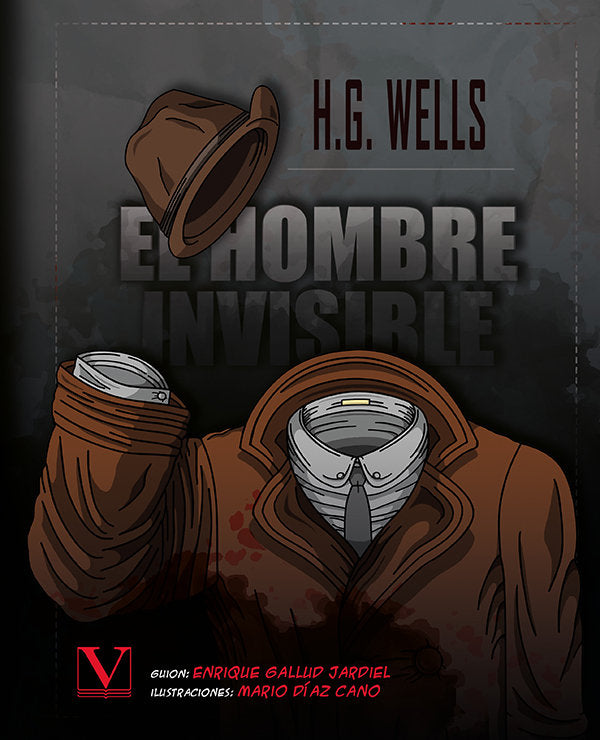 EL HOMBRE INVISIBLE COMIC, de WELLS, H. G. | portada del libro