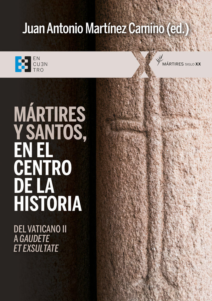 MARTIRES Y SANTOS, EN EL CENTRO DE LA HISTORIA, de MARTINEZ CAMINO, JUAN ANTONIO | portada del libro