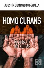 HOMO CURANS, de Agustín Domingo Moratalla | portada del libro