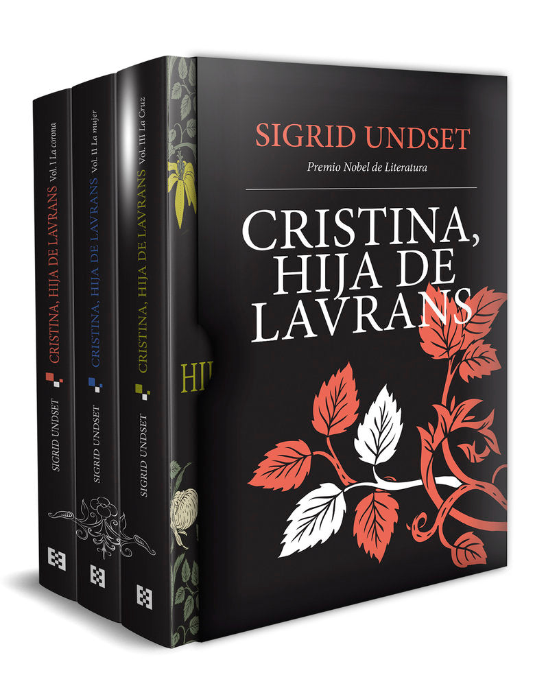 CRISTINA, HIJA DE LAVRANS (ESTUCHE 3 LIBROS), de UNDSET, SIGRID | portada del libro