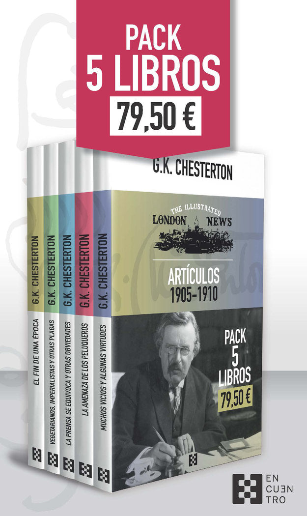 PACK ARTICULOS CHESTERTON, de CHESTERTON | portada del libro