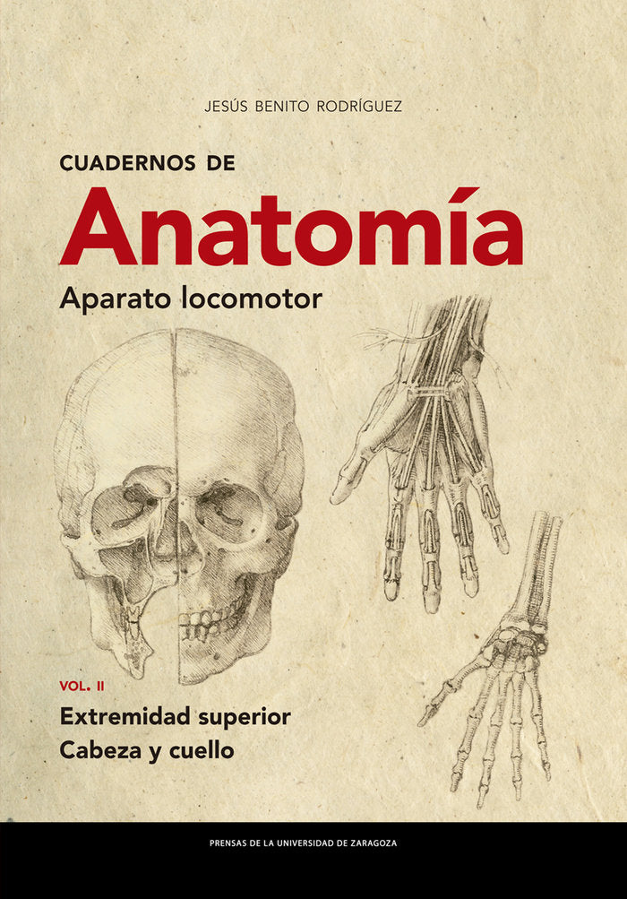 Cuadernos de Anatomía. Aparato locomotor, de Benito Rodríguez | portada del libro