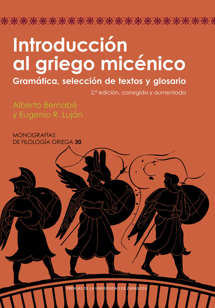Introducción al griego micénico, de Bernabé | portada del libro